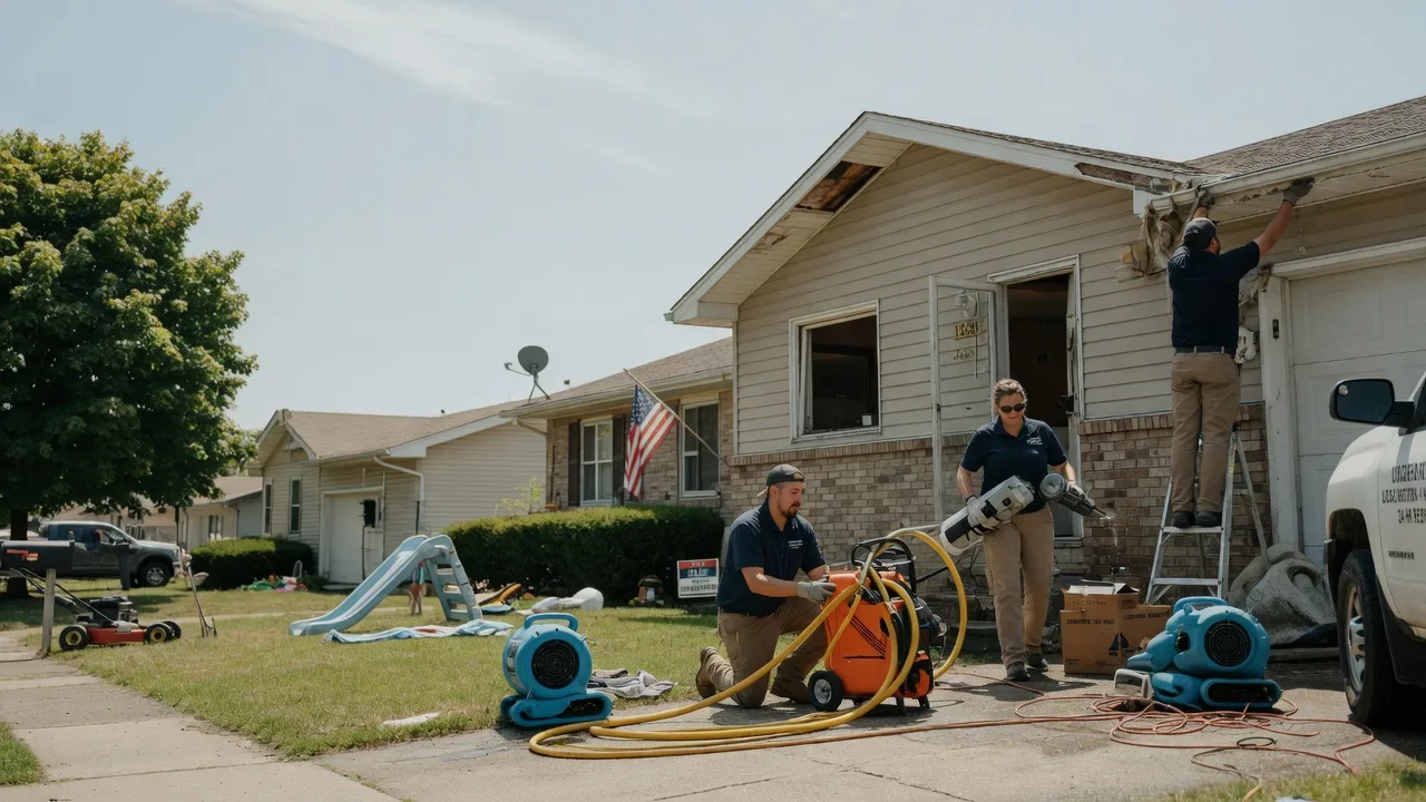 Water Damage Restoration in Bush, LA near me
